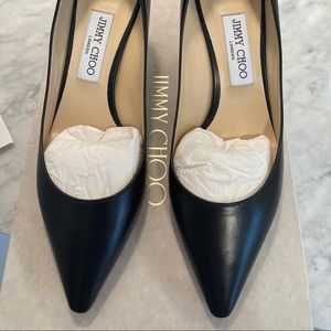 New in box Jimmy Choo Romy Leather Pumps 60 mm.  Size 40 / 10